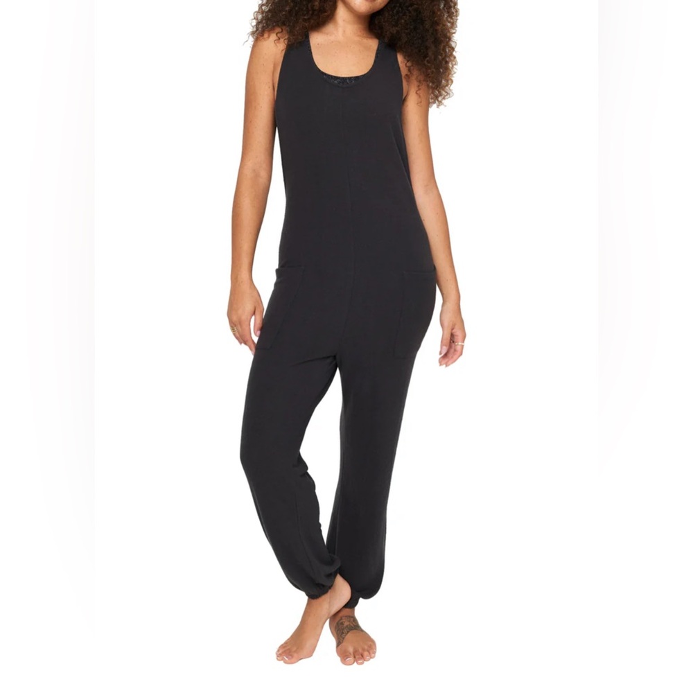 Spiritual Gangster Leah Jumpsuit Vintage Black